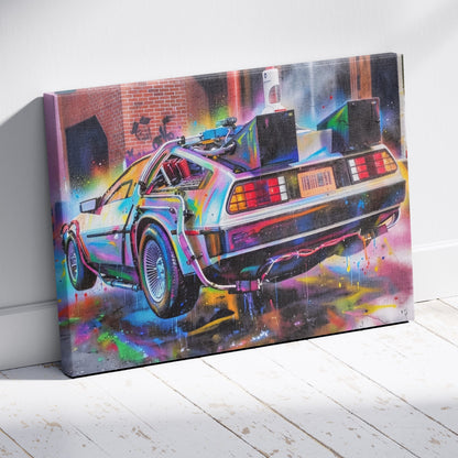 Back to the Future: 88 Miles Per Hour Canvas