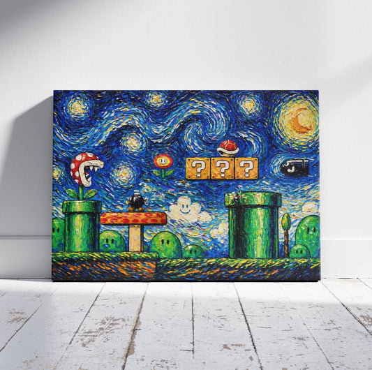 Warp Zone Dreams Canvas