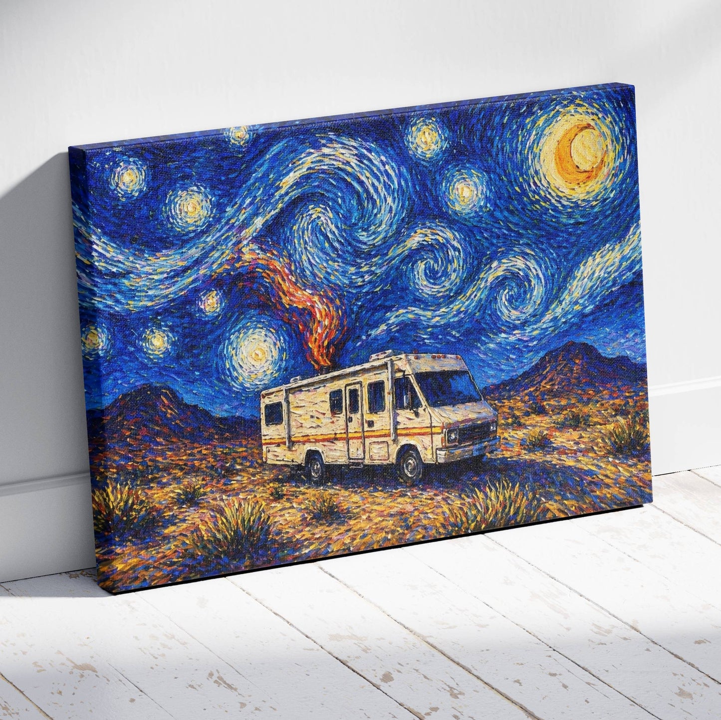 Cook Under the Stars Canvas