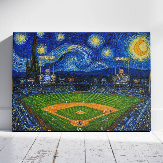 Dodger Stadium Starry Night