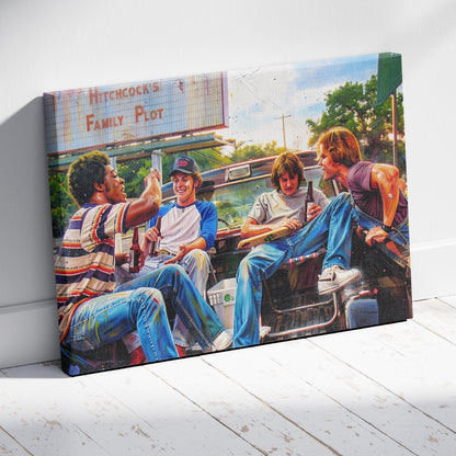 Dazed and Confused: Family Plot Canvas