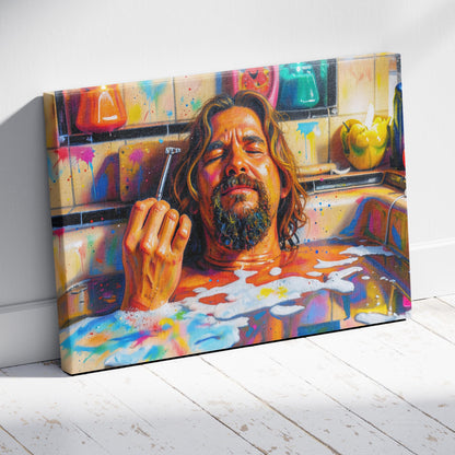 The Big Lebowski: Far Out Canvas