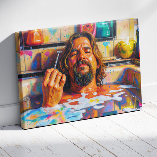 The Big Lebowski: Far Out Canvas