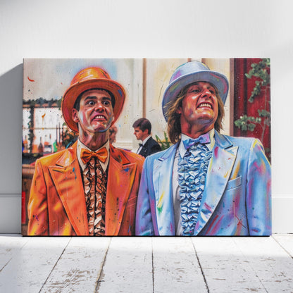 Dumb and Dumber: Fava Beans Canvas