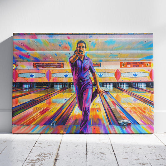 The Big Lebowski: Nobody F***s With Jesus Canvas