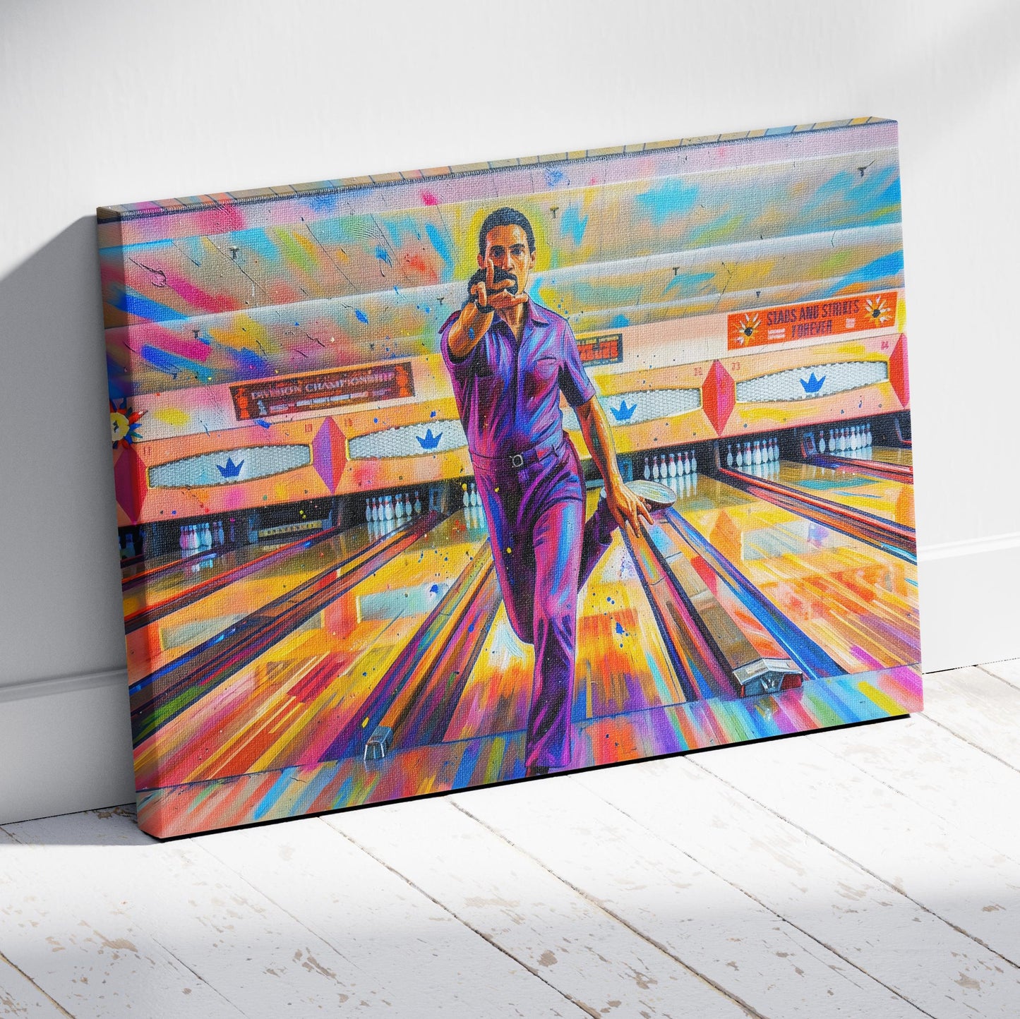 The Big Lebowski: Nobody F***s With Jesus Canvas