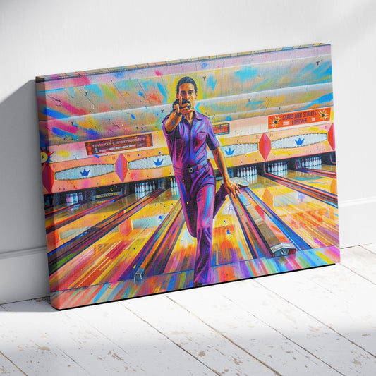 The Big Lebowski: Nobody F***s With Jesus Canvas