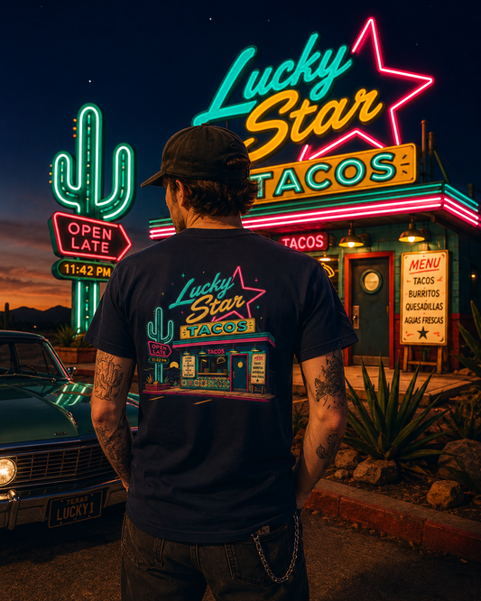 Lucky Star Tacos Tee
