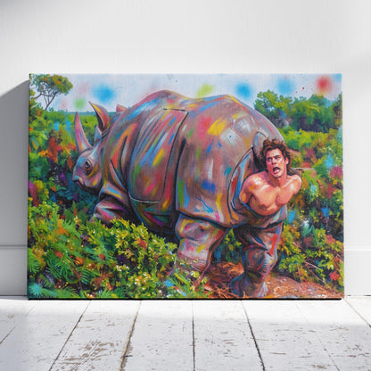 Ace Ventura: Secret Agent Man Canvas
