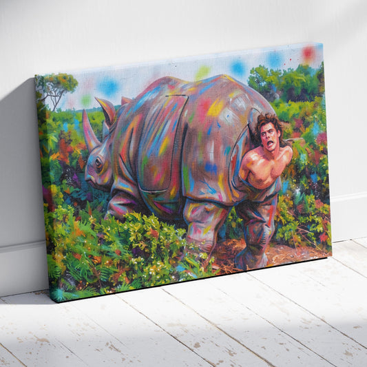 Ace Ventura: Secret Agent Man Canvas