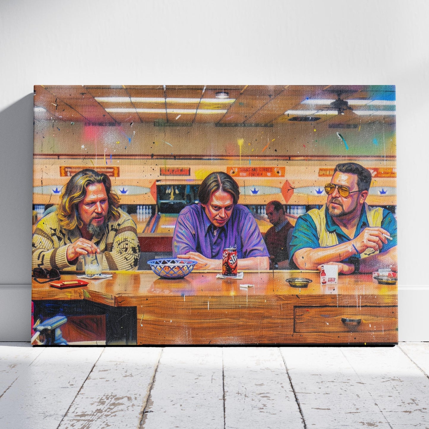 The Big Lebowski: Lane Talk Canvas