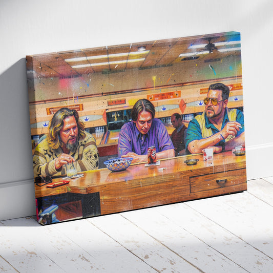 The Big Lebowski: Lane Talk Canvas