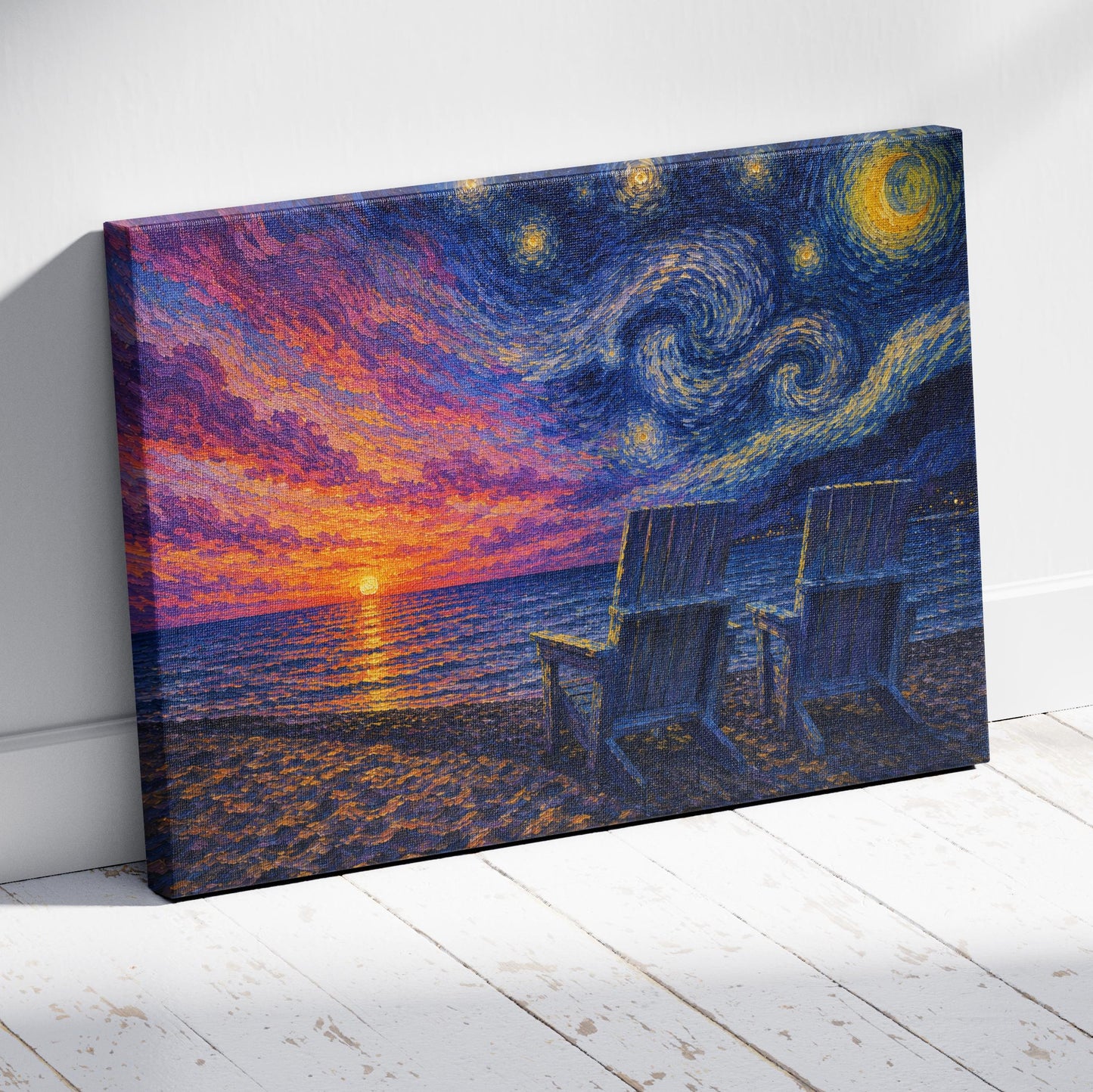 Between Sunset & Midnight Canvas