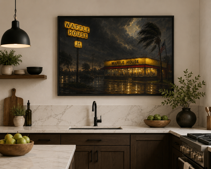 The Waffle House Index Canvas