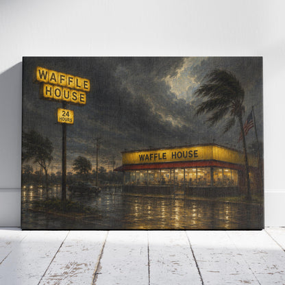 The Waffle House Index Canvas