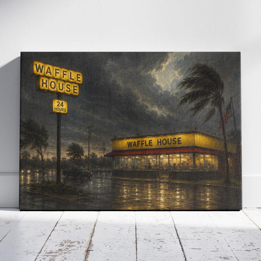 The Waffle House Index Canvas