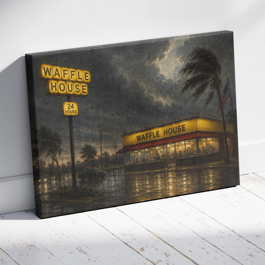 The Waffle House Index Canvas